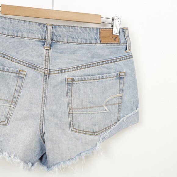 American Eagle Outfitters Hi Rise Festival Embroidered Shorts - Picture 7 of 8